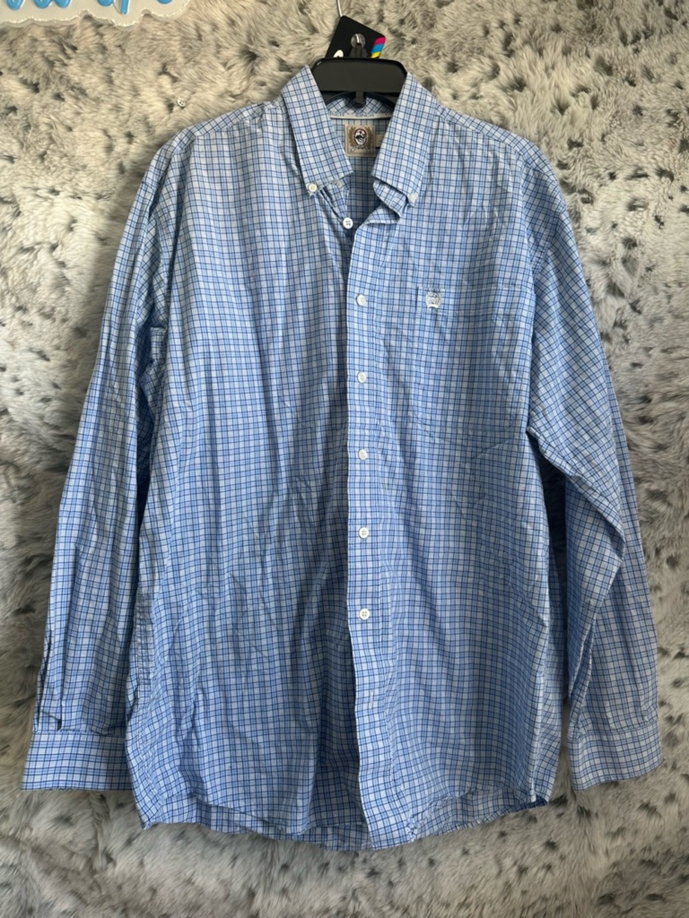 293. Cinch mens sz med button up